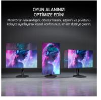 GAMEPOWER 24" LUNIS L20 FLAT 240Hz 0.5Ms VA FHD RGB Pivot Gaming Monitör (Sıfır Ölü Piksel Garantili)
